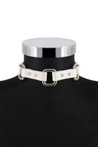 Chain Choker White Silver - 0