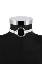 Ring Choker White Silver - 0