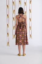 Venezia Sırt Lastik Detaylı Elbise - 2