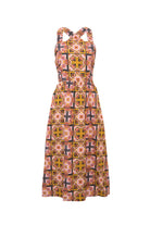 Venezia Sırt Lastik Detaylı Elbise - 3