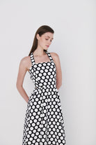 Matsumoto Sırt Lastik Detaylı Elbise - 0