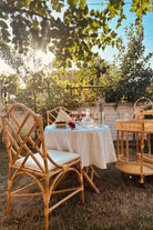 Flore Rattan Sandalye - 0