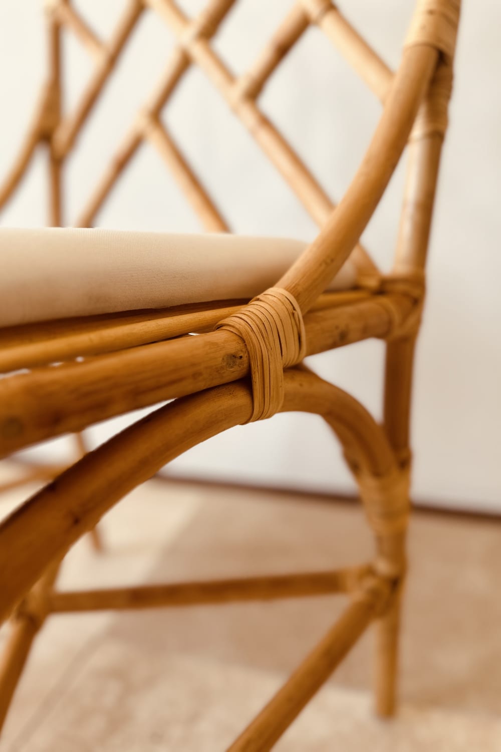 Flore Rattan Sandalye - 1