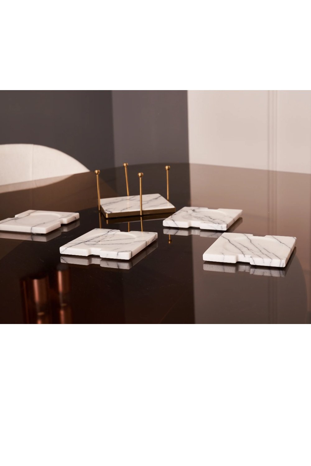 Timeless Lilla Mermer Bardak Altığı - 6