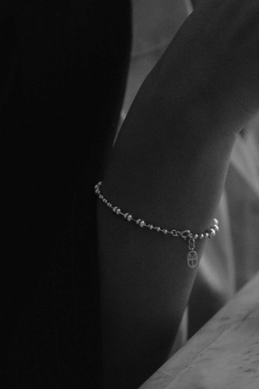 Top Zincir Gümüş Bileklik - 2