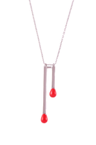 Eris Çift Kıvılcım Kolye - 0