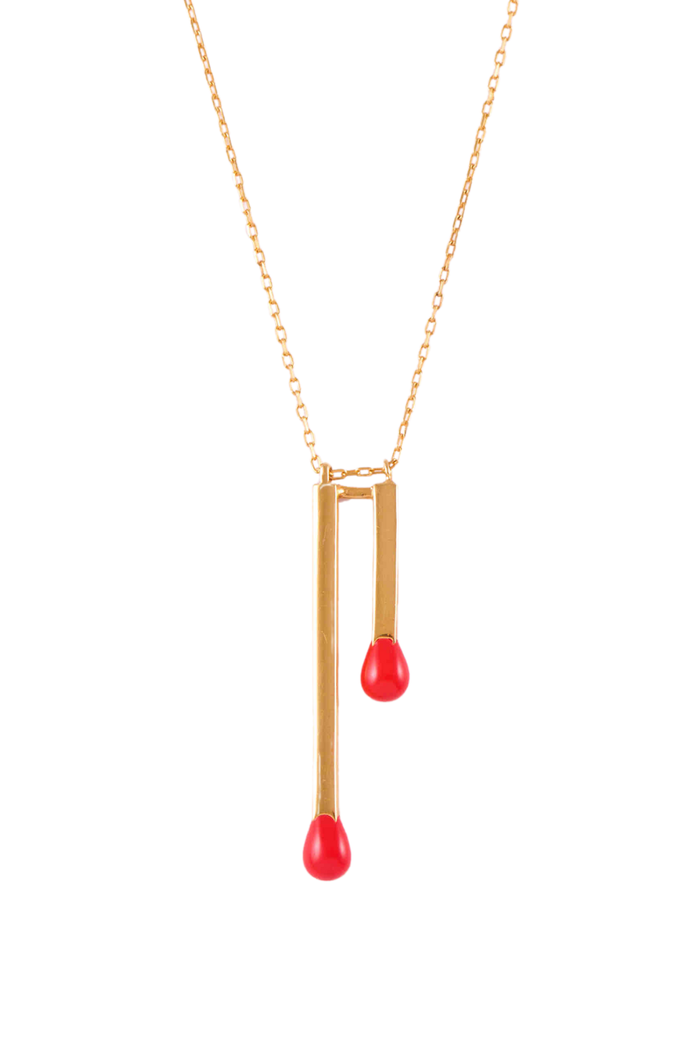 Eris Çift Kıvılcım Kolye - 0