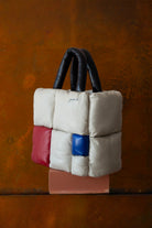 Renkli  Deri Tote Çanta – El Yapımı Omuz Askılı Deri Çanta - 2