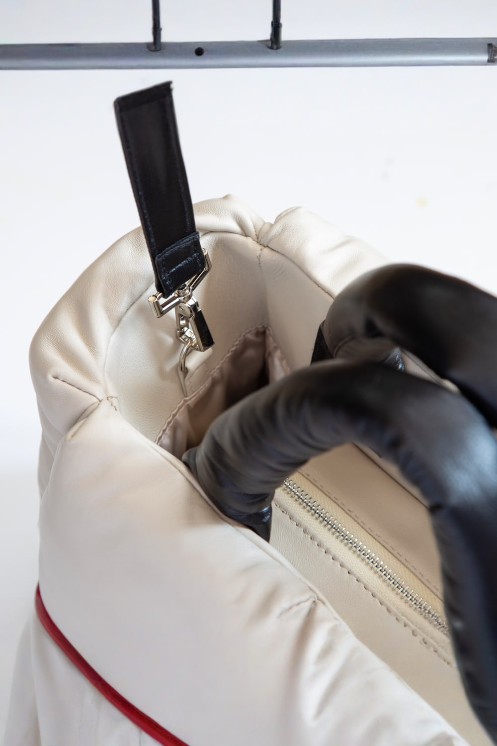 Renkli  Deri Tote Çanta – El Yapımı Omuz Askılı Deri Çanta - 3