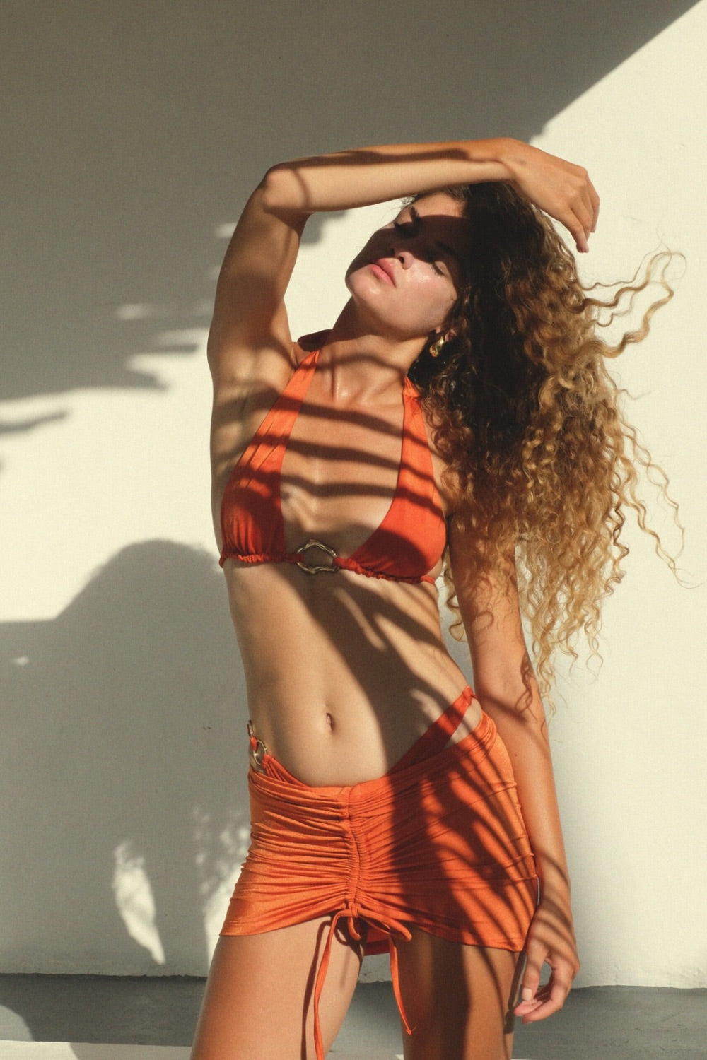 Tarçın Arden Büzgülü Etek - 0