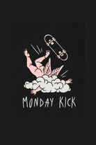 Skate Angel Tee - Unisex Tasarım T - Shırt - Regular Fit - 5