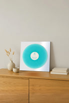 Ombre - Plak - Duvar Dekorasyonu - Turkuaz - 1