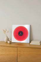 Ombre - Plak - Duvar Dekorasyonu - Kırmızı - 1