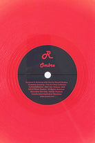 Ombre - Plak - Duvar Dekorasyonu - Kırmızı - 2