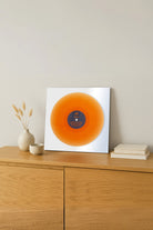 Ombre - Plak - Duvar Dekorasyonu - Turuncu - 1