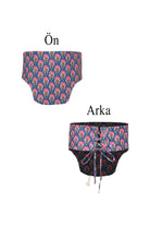 Sonia Yakalı Mavi Elbise - 3