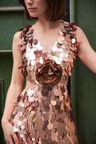 Rose Büyük Payetli Mini Elbise Hailey - 2