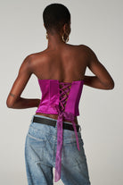 Fuşya Pembesi Balenli Korse Kylie - 4
