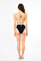 Everymood Siyah Çapraz Bikini Takımı - 4