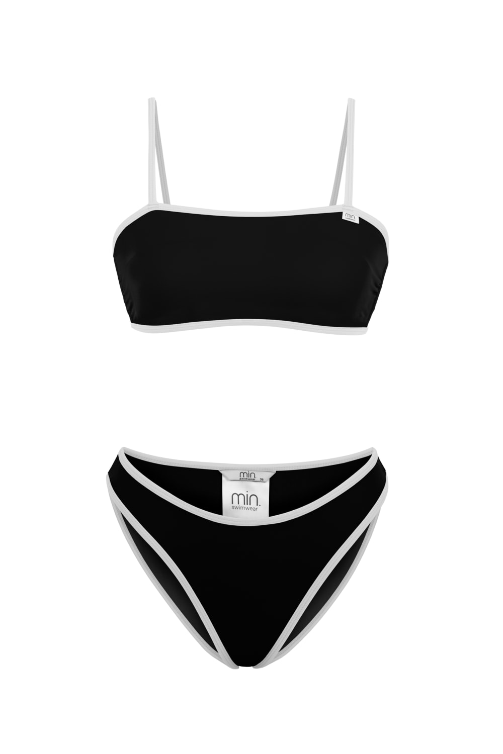 Everywhere Siyah Düz Bikini Takımı - 0