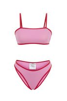 Everywhere Pembe Düz Bikini Takımı - 0