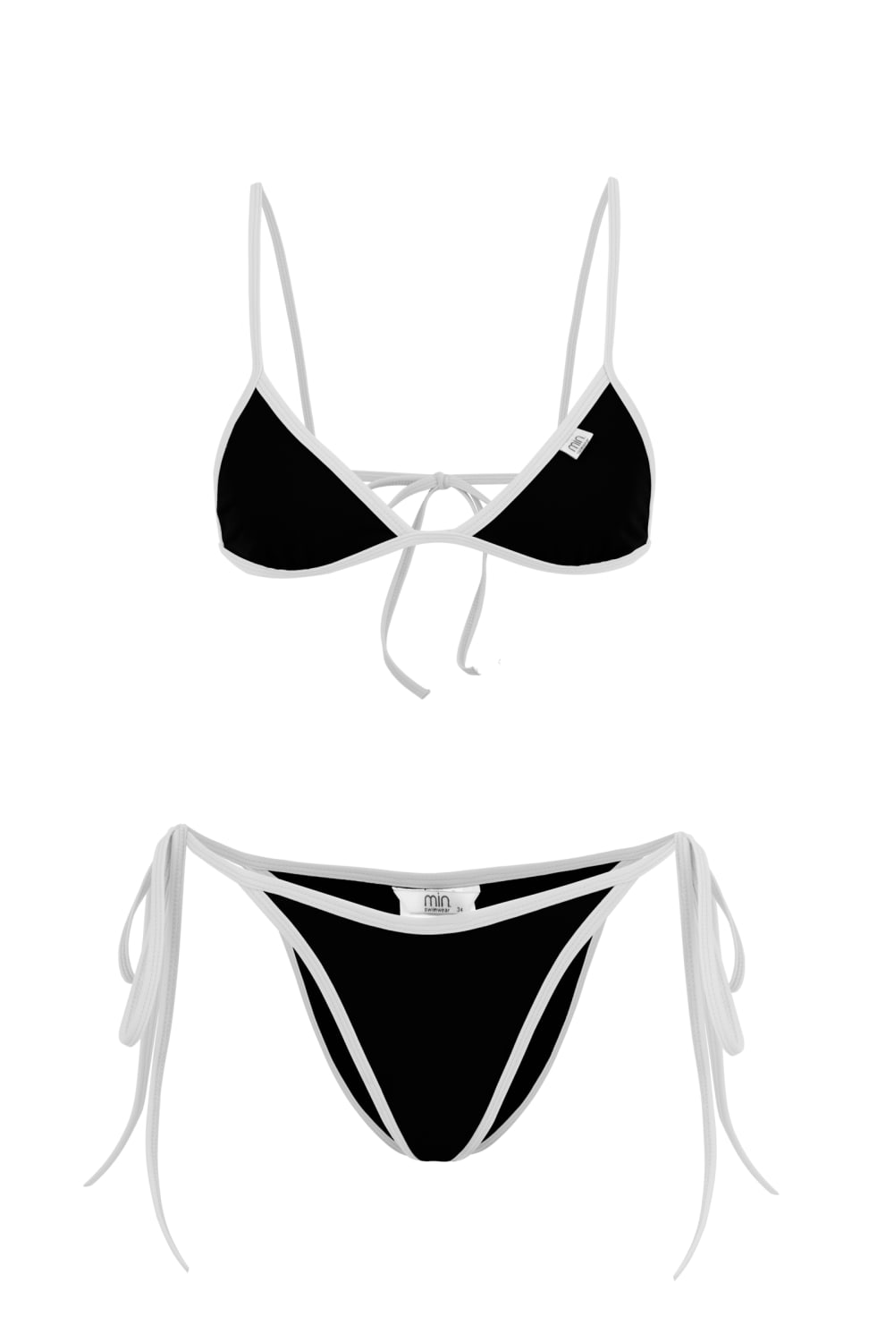 Everytime Siyah Üçgen Bikini Takımı - 0