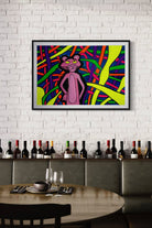 The Groovy Cat Tuval - 1