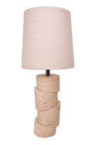 Crimp Vertino Traverten Abajur - 0