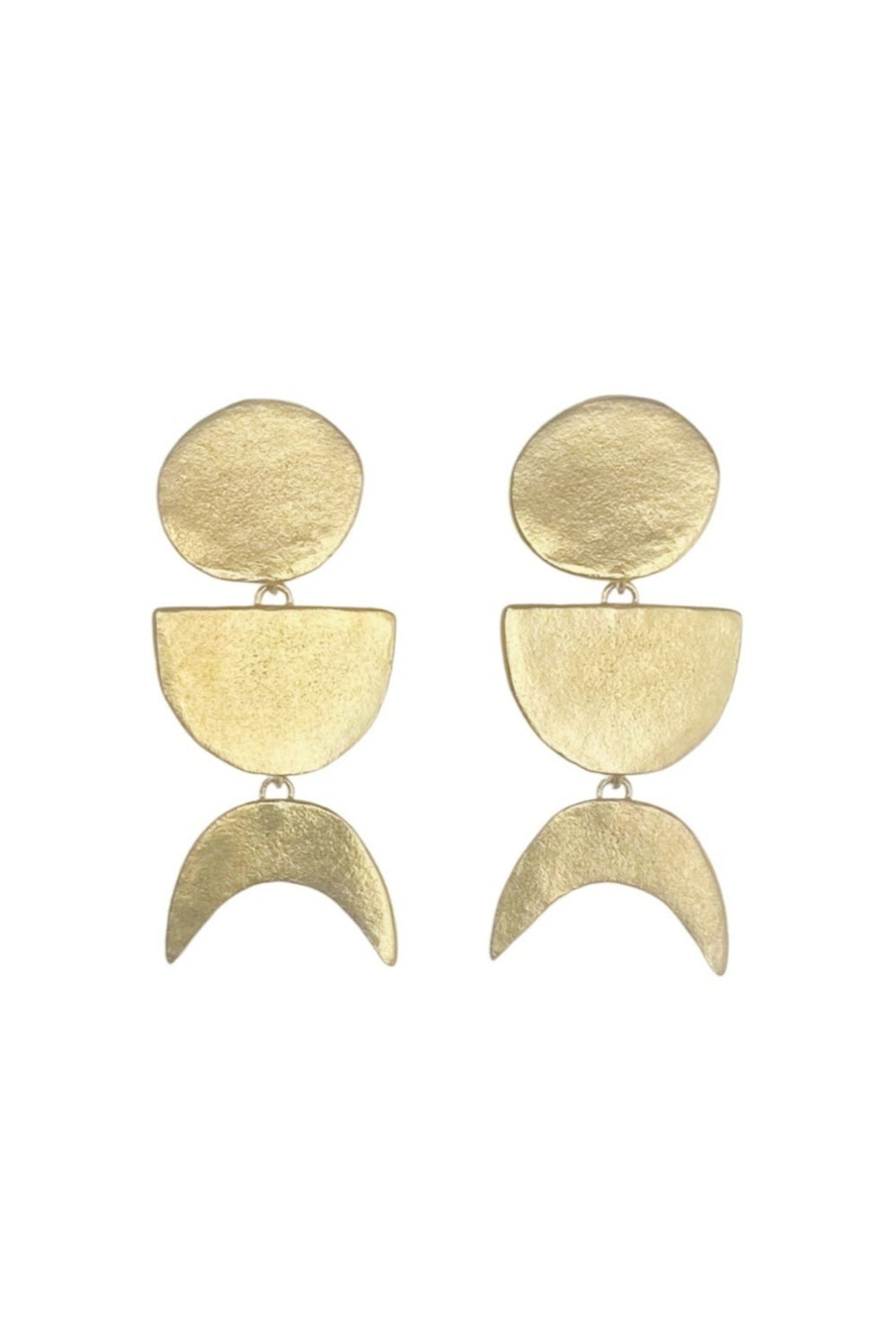 Small Moon Phase Küpe - 0