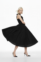 Limited Edition Orchid - Siyah Midi Elbise - 0