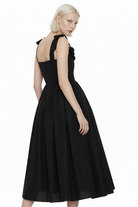 Limited Edition Orchid - Siyah Midi Elbise - 2