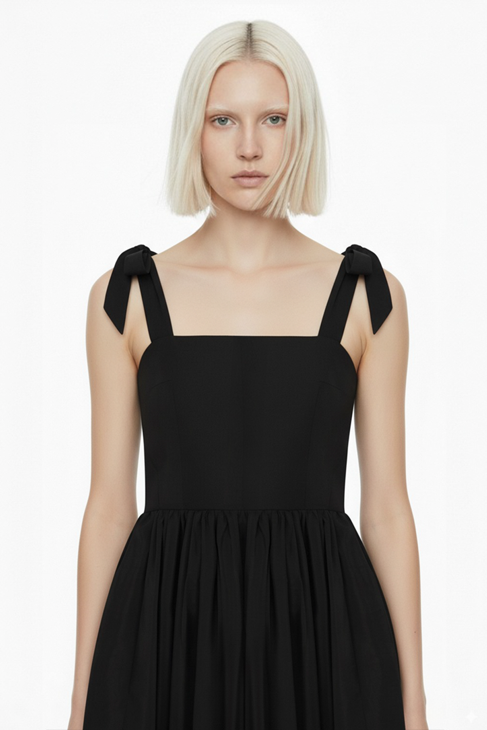 Limited Edition Orchid - Siyah Midi Elbise - 3