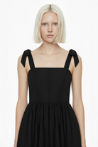 Limited Edition Orchid - Siyah Midi Elbise - 3