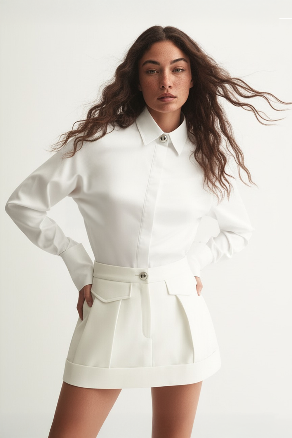 Limited Edition Jasmine - Beyaz Gömlek - 1