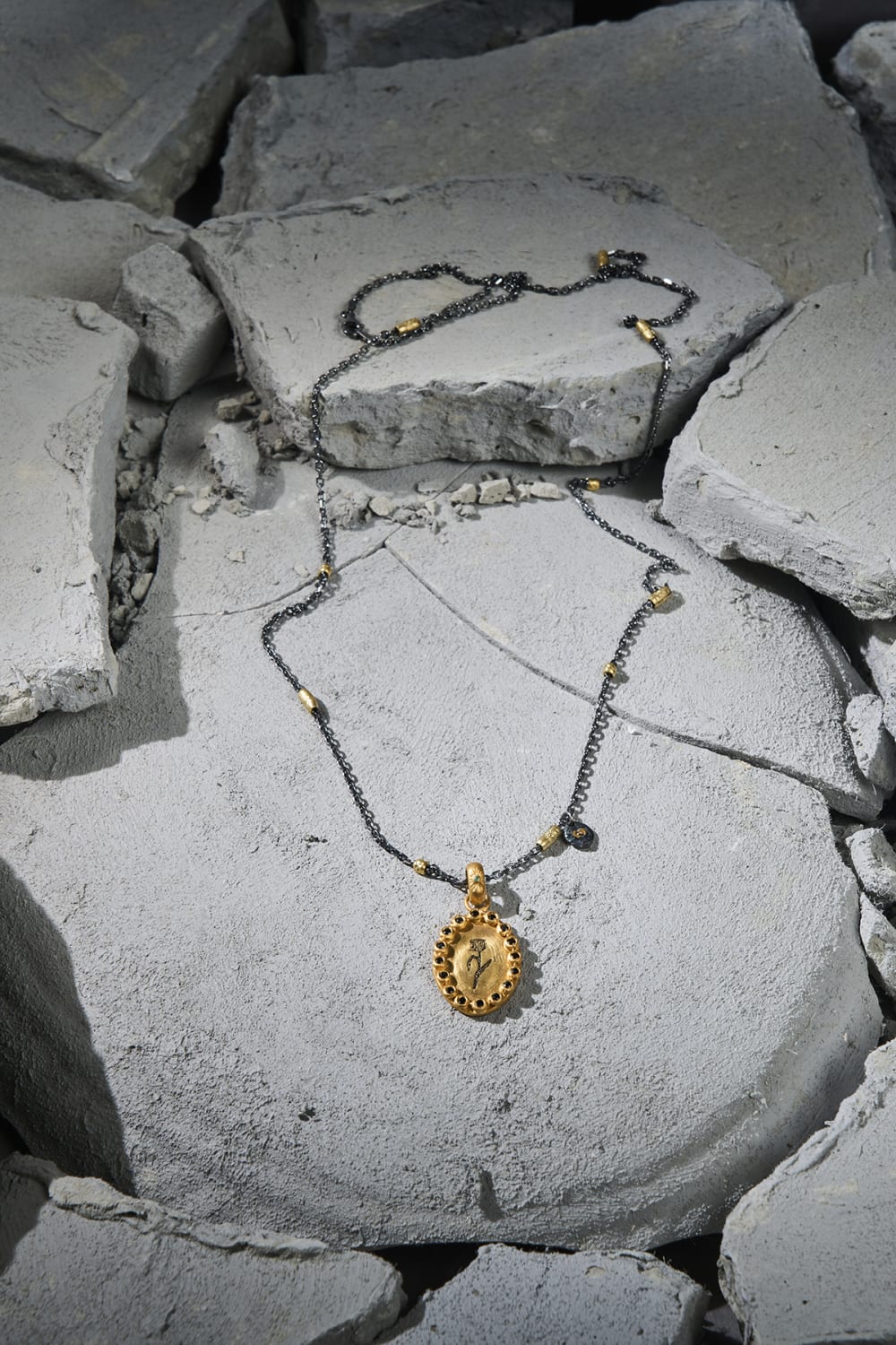 Boethus Gümüş Kolye - 0