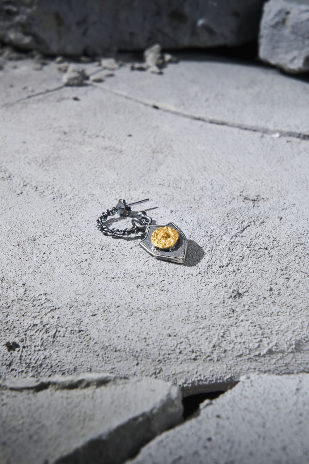 Talha Gümüş Küpe - 0