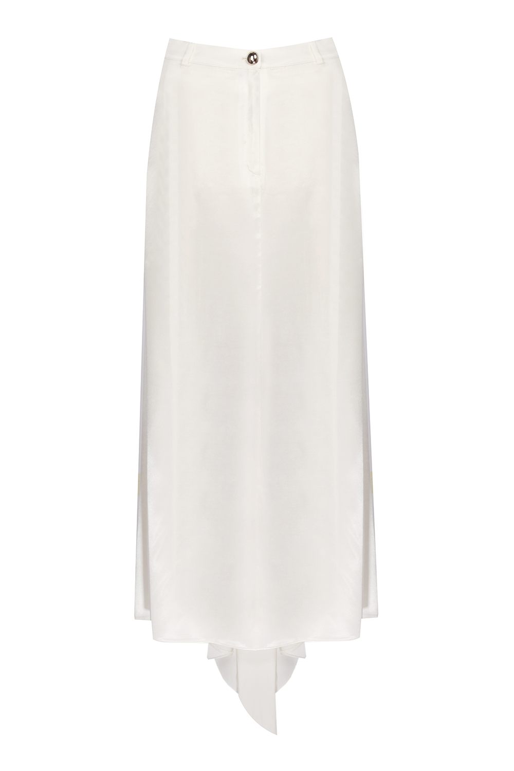 Limited Edition Calla - Beyaz Uzun Saten Etek - 3