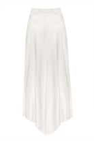 Limited Edition Calla - Beyaz Uzun Saten Etek - 4