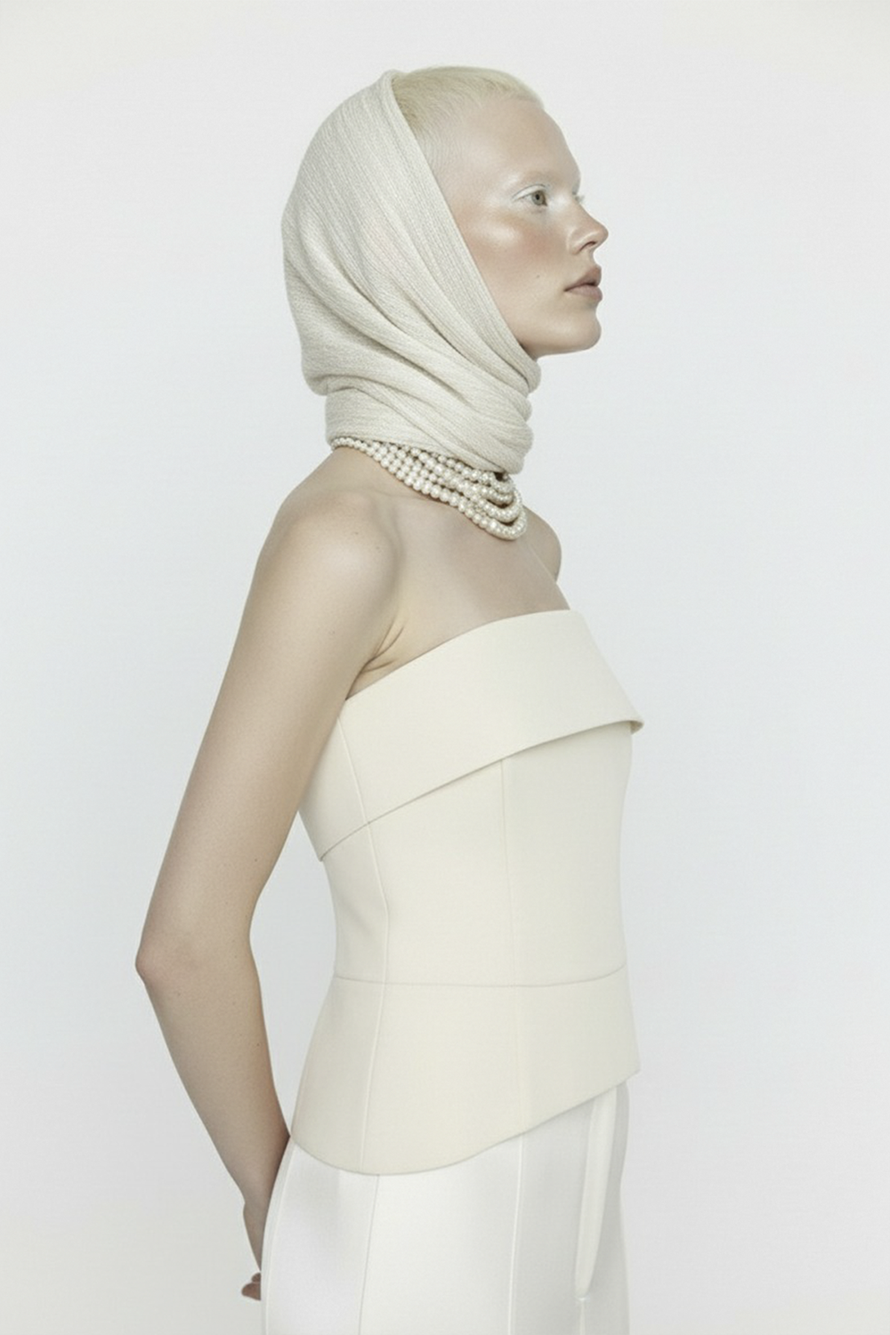 Limited Edition Dahlia - Ekru Korse - 1