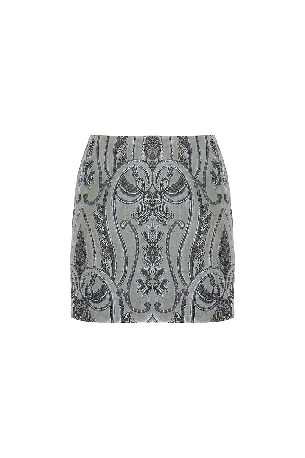 Limited Edition Danae Griftalia - Gri Kadife Etek - 5