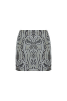 Limited Edition Danae Griftalia - Gri Kadife Etek - 5