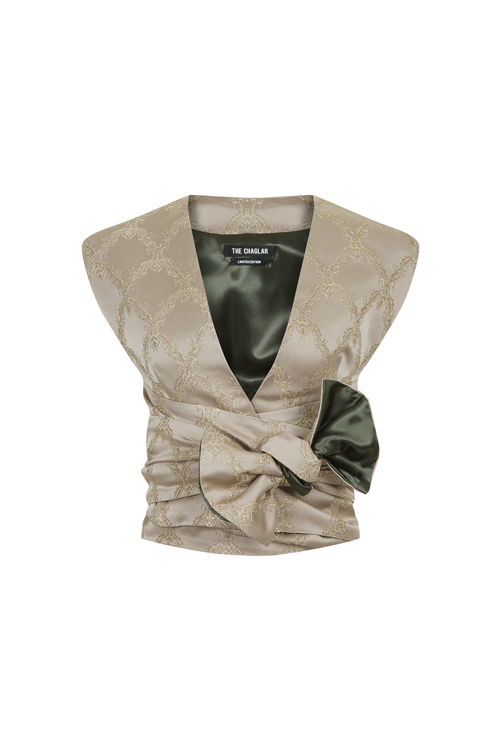 Limited Edition Corisca - Altın Rengi Bluz - 5