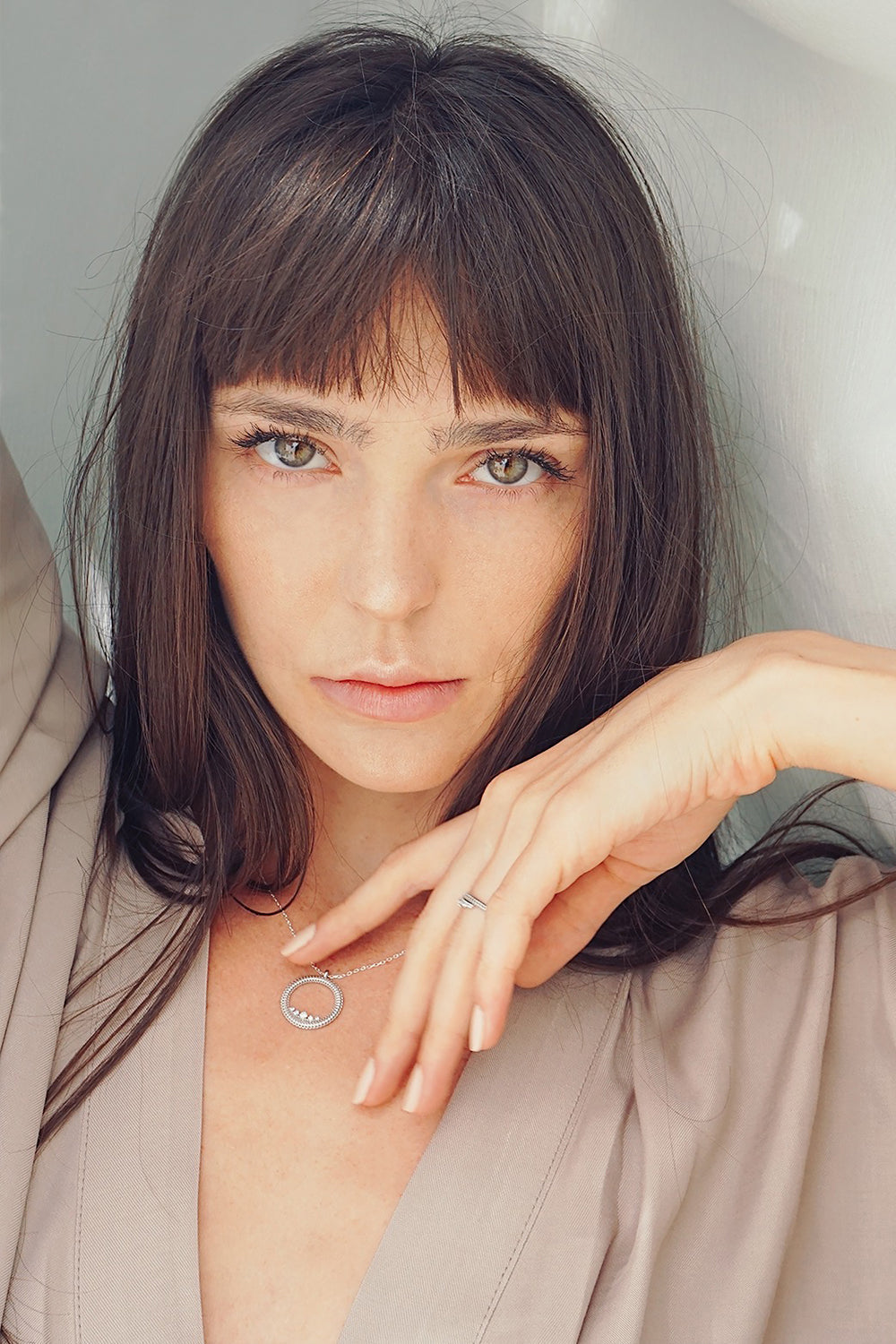 Maxi Princess Semita 925 Ayar Gümüş Kadın Kolye - 5