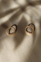 Maxi Princess Semita Altın Kaplama Küpe - 2