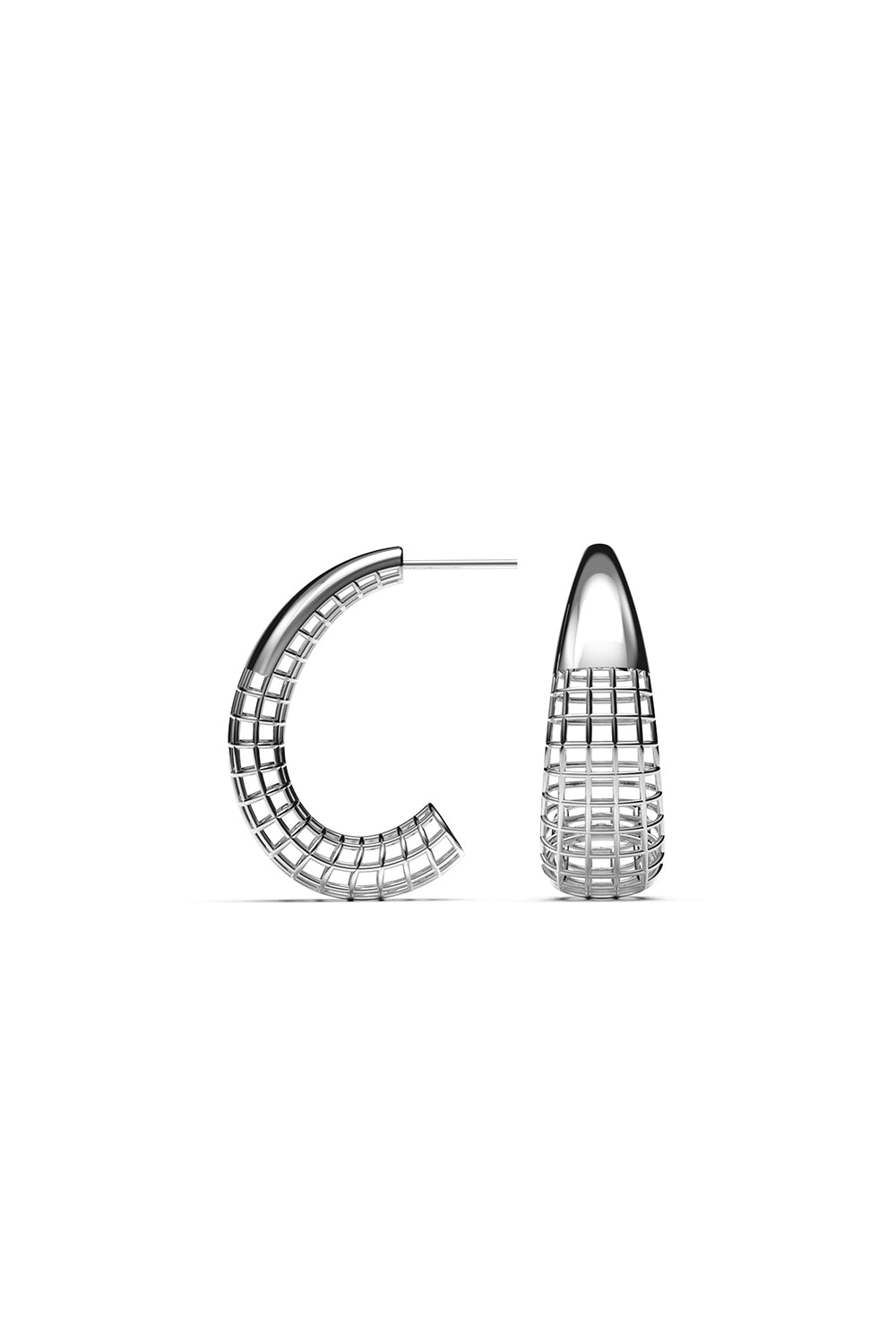 Maxi Regal Gümüş Küpe - 0