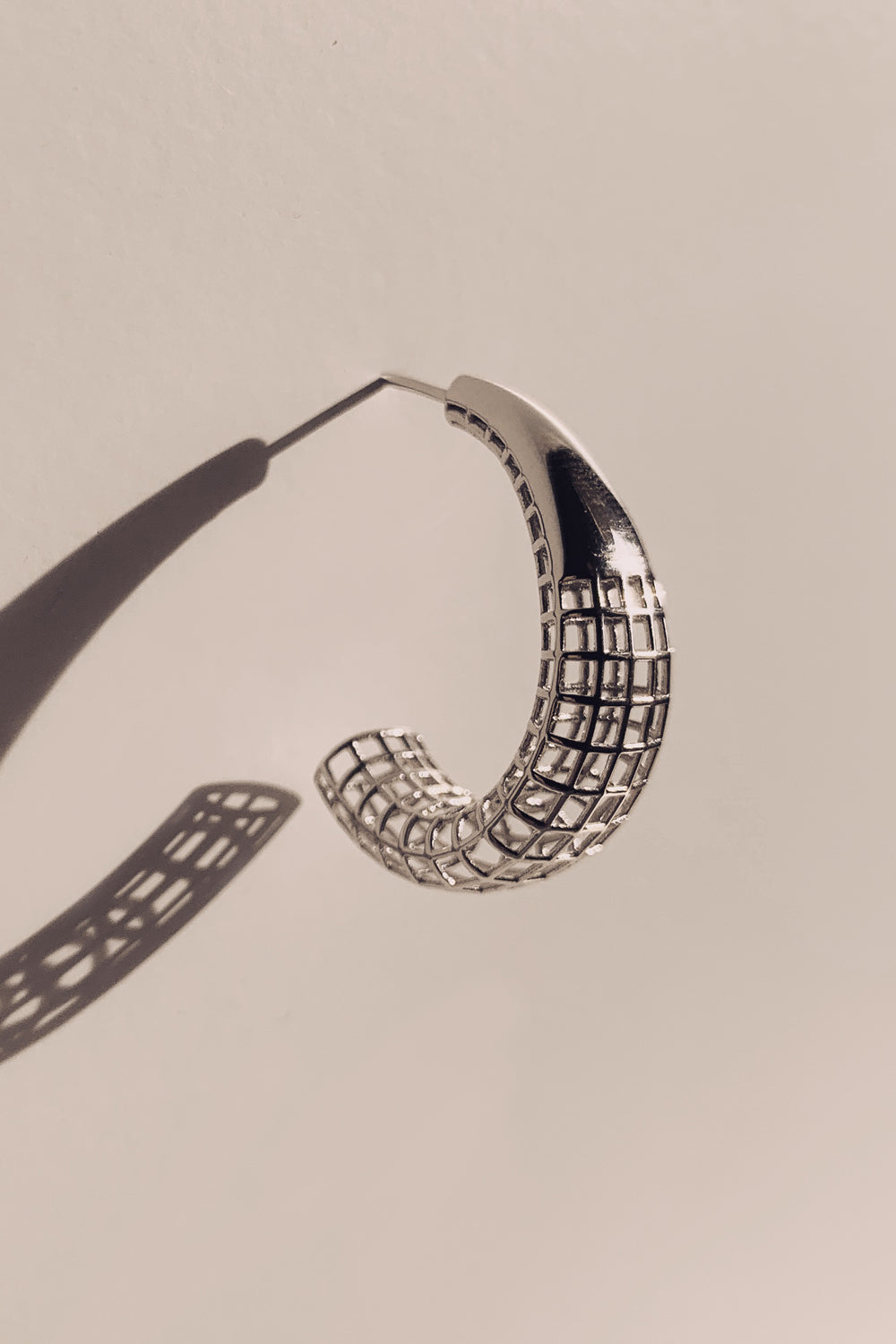 Maxi Regal Gümüş Küpe - 1