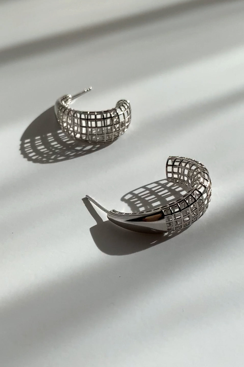 Maxi Regal Gümüş Küpe - 2