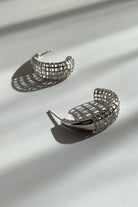 Maxi Regal Gümüş Küpe - 2