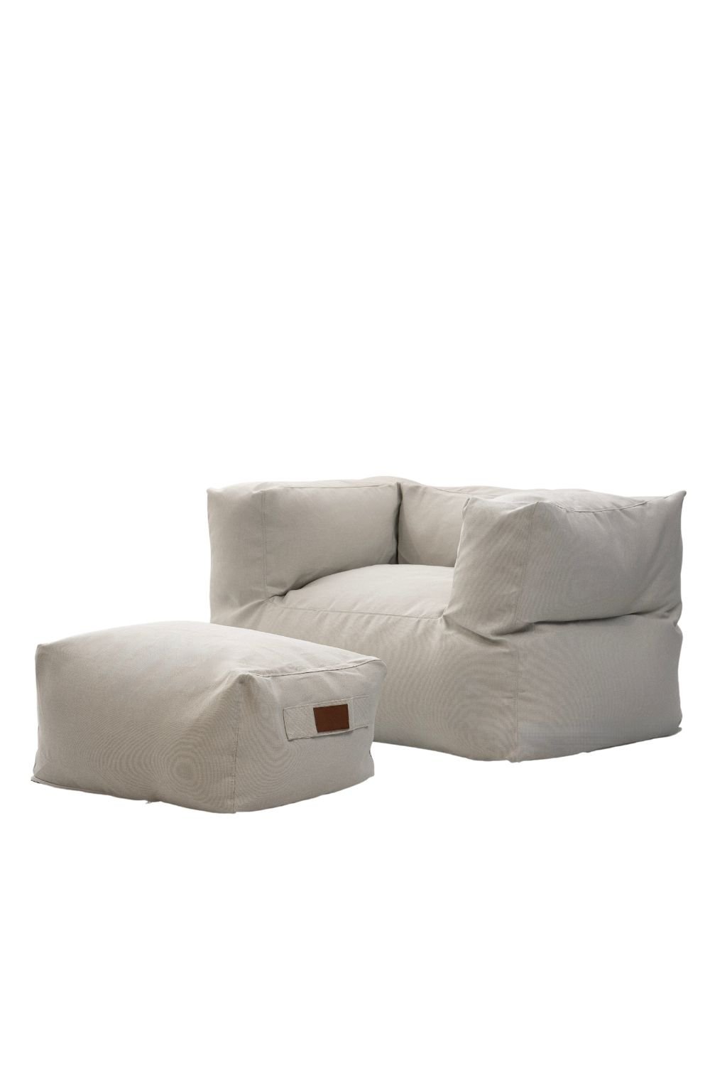 Urla Lounger Koltuk & Puf | Krem Renkli Modern İç Ve Dış Mekân Koltuğu - 0