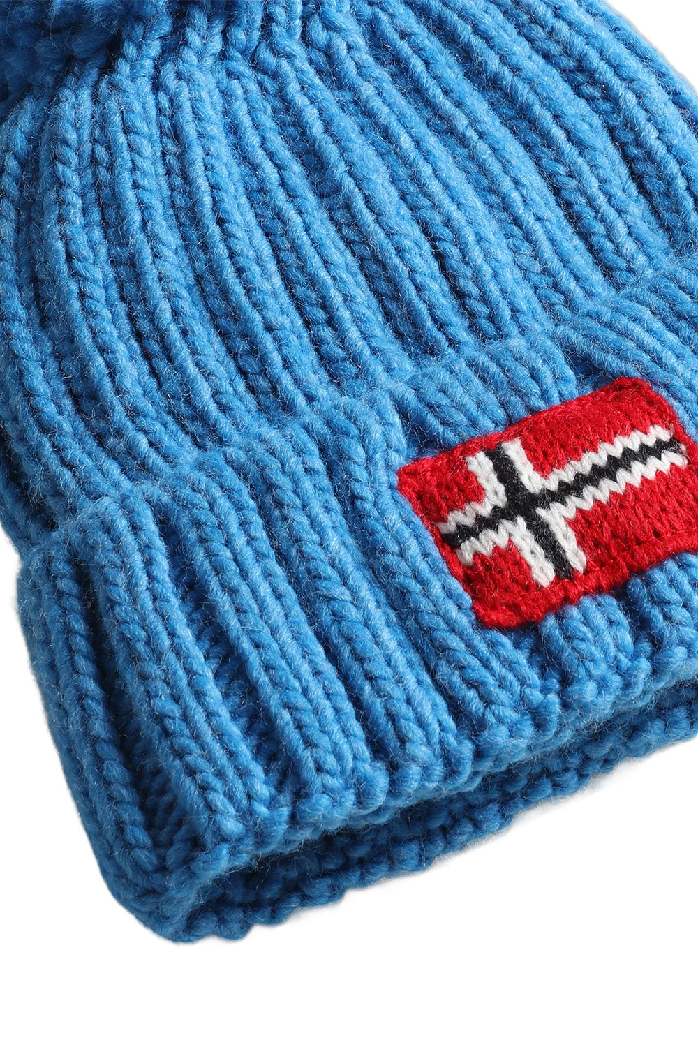 Kids Semiury 6 Blue Sapphire Ponponlu Mavi Çocuk Bere - 4